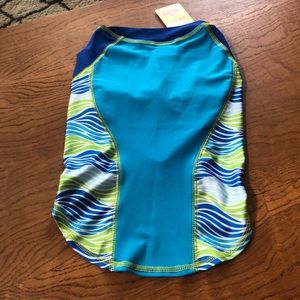 Dog sun protection swim shirt